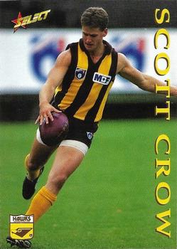 1995 Select AFL #315 Scott Crow Front
